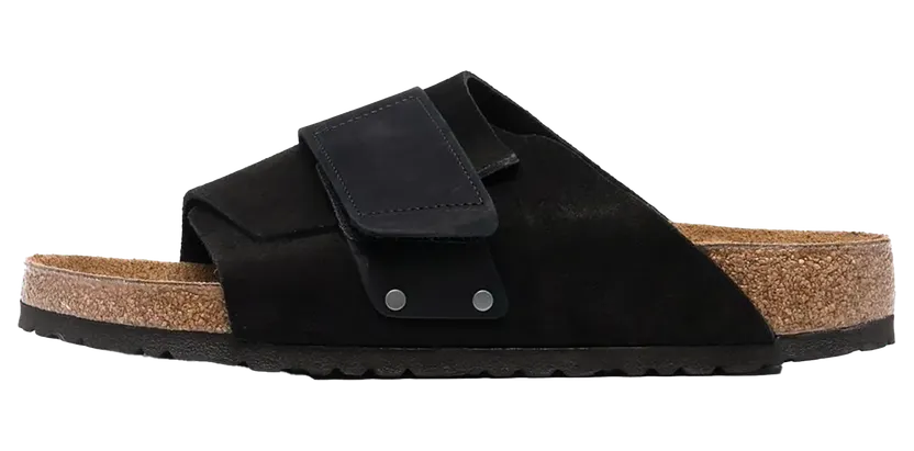 Birkenstock Kyoto Nubuck “Suede Leather Black” (1022350)