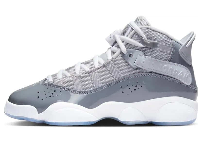 Jordan 6 Rings’Cool Grey’ GS Cool Grey/White/Wolf Grey (323419-015)