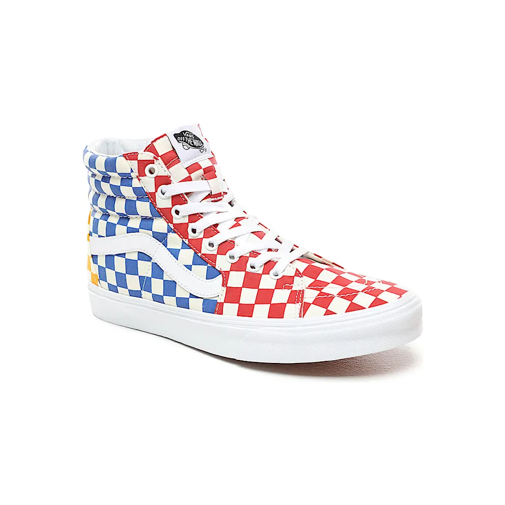 Vans Sk8-Hi Checkerboard Multi Multi/True White (VN0A38GEVLV)