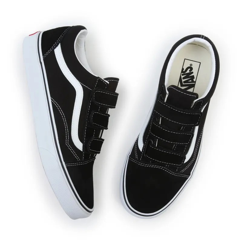 Vans Old Skool Velcro Black White Black/True White (VN0A3D29OIU)