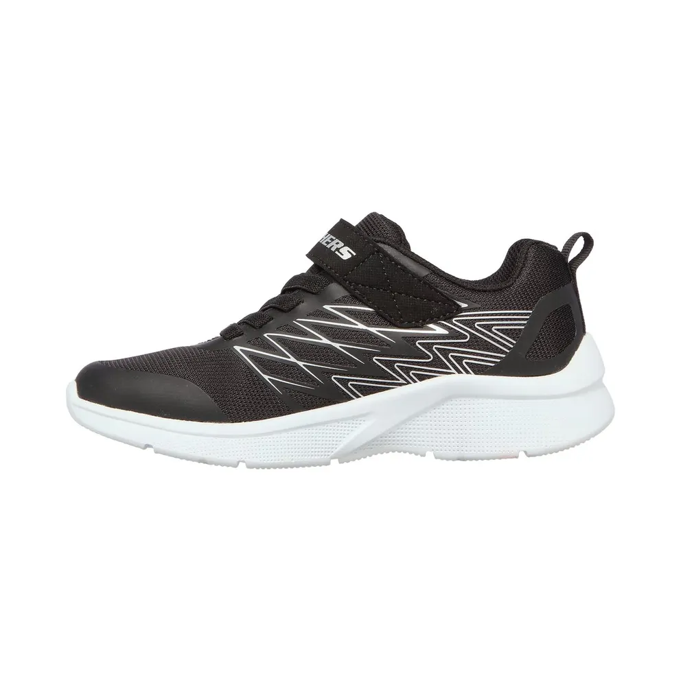 Skechers Microspec – Texlor Sneaker Black/Silver