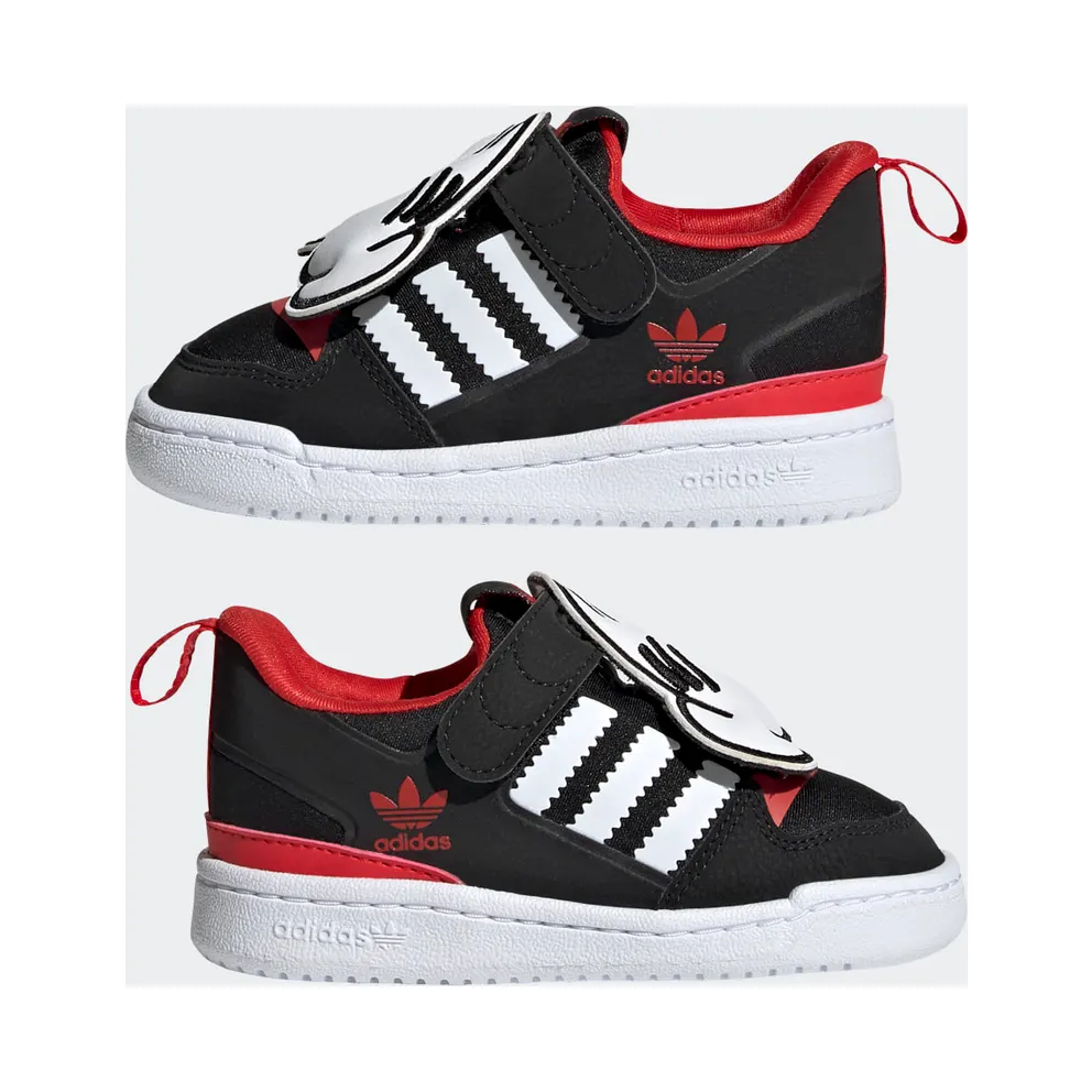 adidas Disney Forum 360 Core Black / Cloud White / Vivid Red (S29240)