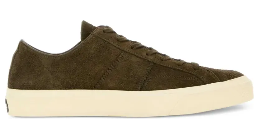 Tom Ford Cambridge aus Wildleder “Green” (J0974LCL123N)