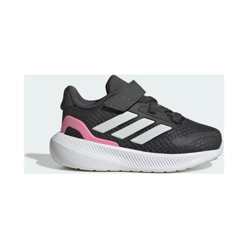 Adidas Runfalcon 5 Kids Grey Six / Crystal White / Bliss Pink (JQ8670)