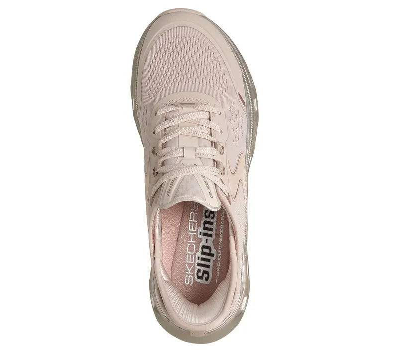 Skechers Slip-ins: Glide-Step Altus – Starlight Shine Sneaker Natuurlijk/Gold
