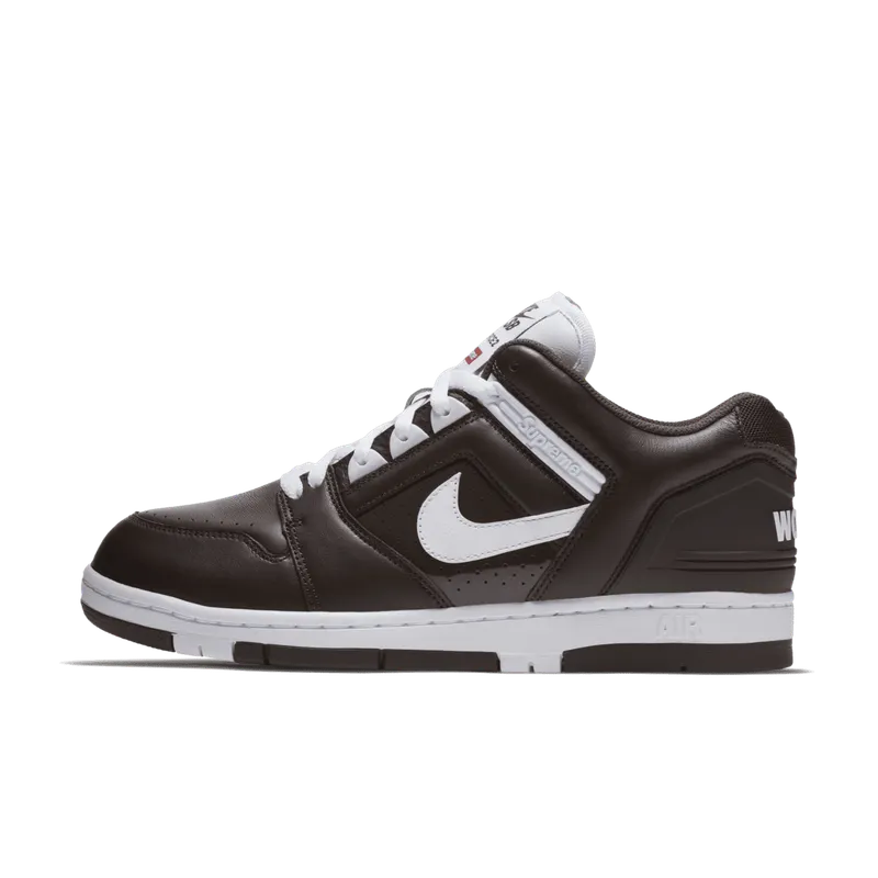 Nike SB Air Force 2 Low Supreme Brown Baroque Brown/White-Baroque Brown (AA0871-212)