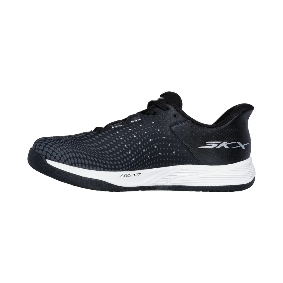 Skechers Slip-Ins Relaxed Fit Viper Court Reload “Black / White” (172101BKW)