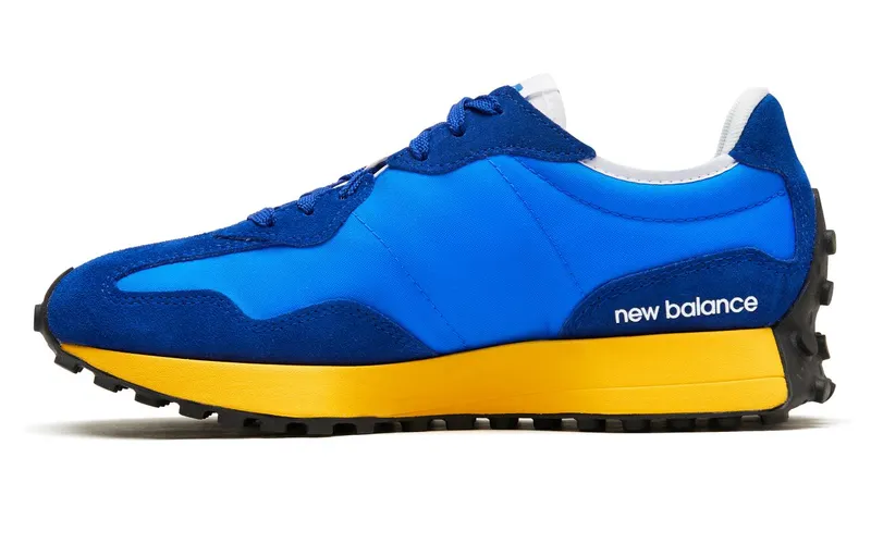New Balance 327 Blue Yellow (2020) (MS327CLB)