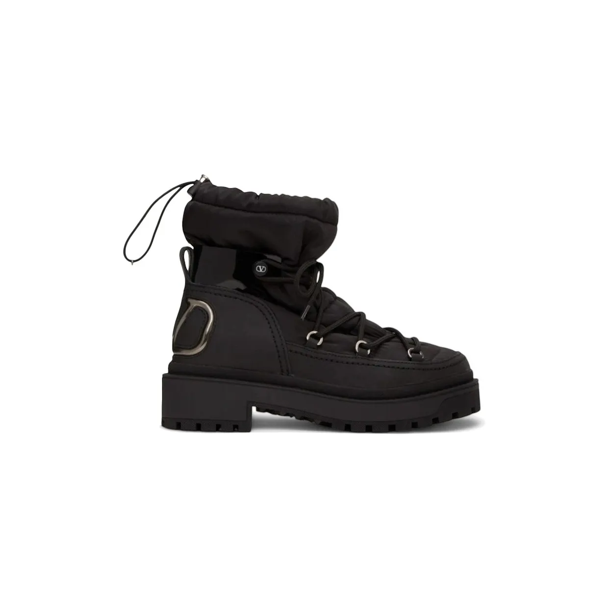Valentino Garavani V Logo Trekkgirl Ankle Boots Black (WW2S0AF6 DFY 0NO)