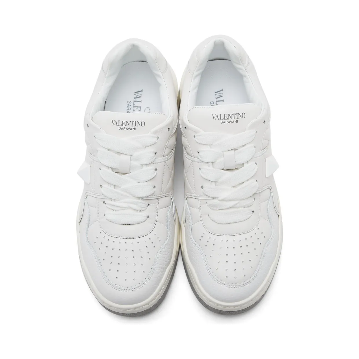Valentino Garavani White One Stud Low-Top Sneakers (WW2S0CS4NWN) (5)