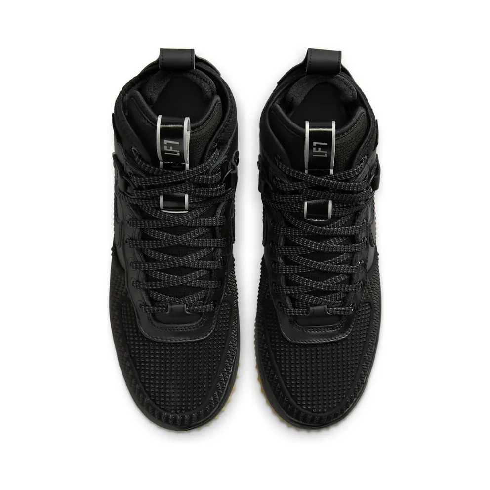 Nike Lunar Force 1 Duckboot Black Gum Black/Black-Metallic Silver-Anthracite (805899-003)