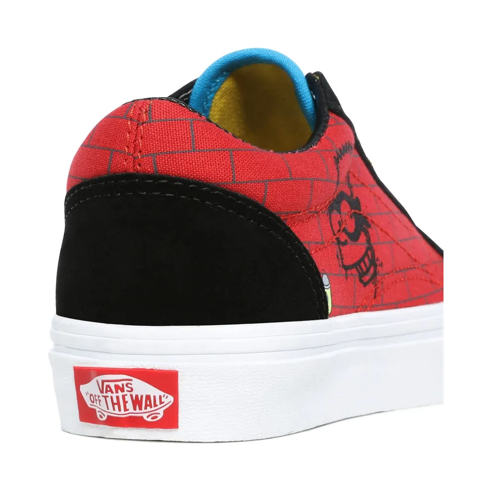 Vans The Simpsons X Vans El Barto Old Skool Red (VN0A4BUU17A)