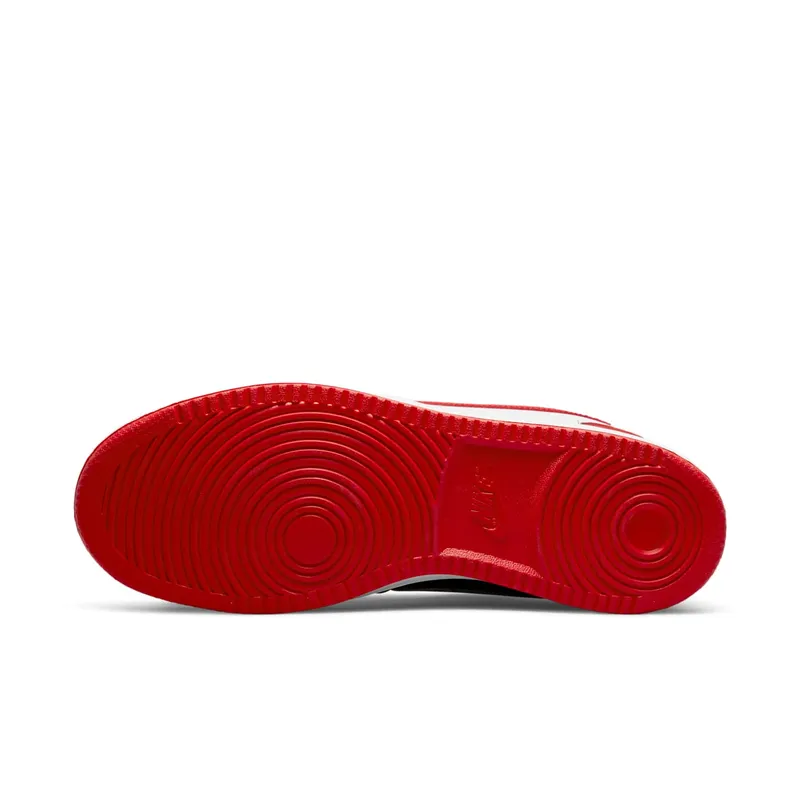 Nike Ebernon Low PRM White University Red Black (AQ1774-101)