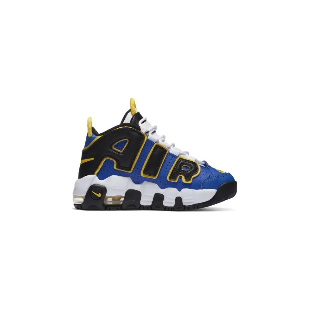 Nike Air More Uptempo Peace, Love & Basketball (PS) Game Royal/Speed Yellow-Black (DC7301-400)