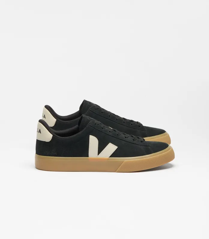 VEJA Campo suède sneakers with logo-patch – Black (CP0322311)