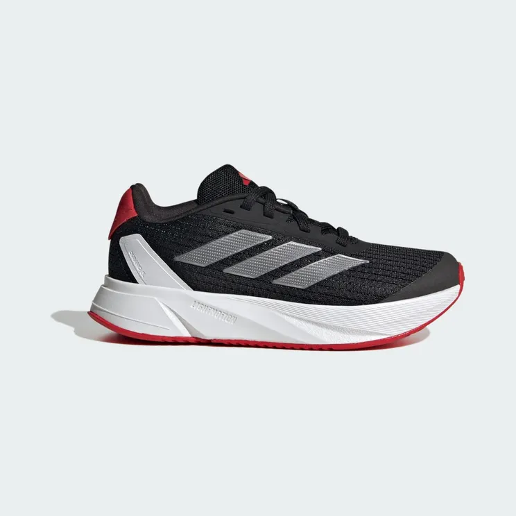 Adidas Duramo SL Kinderschoenen Core Black / Iron Metallic / Better Scarlet (IG2483)