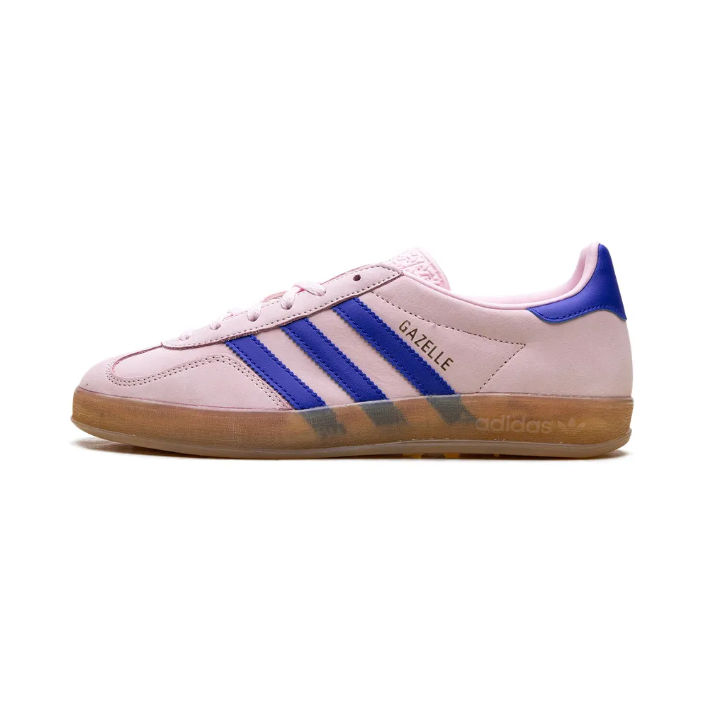 Adidas Gazelle Indoor Clear Pink / Lucid Blue / Gum (JI1371)
