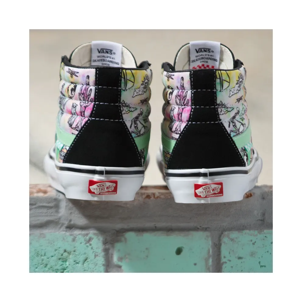 VANS Shroom Doom Skate Sk8-hi Shoes Black (VN0A5FCCAPI)