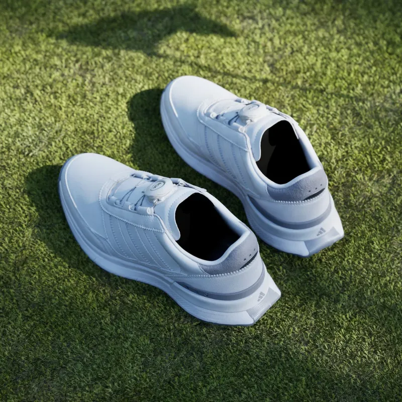 Adidas S2G 26 BOA SPIKELESS Golf Shoes Cloud White / Cloud White / Halo Silver (JQ3557)