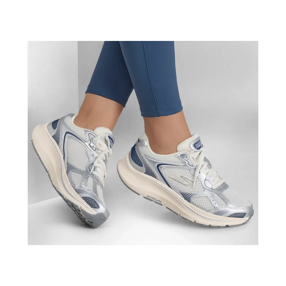 Skechers GO RUN Consistent 2.0 – Volt Sneaker Silver/Marine
