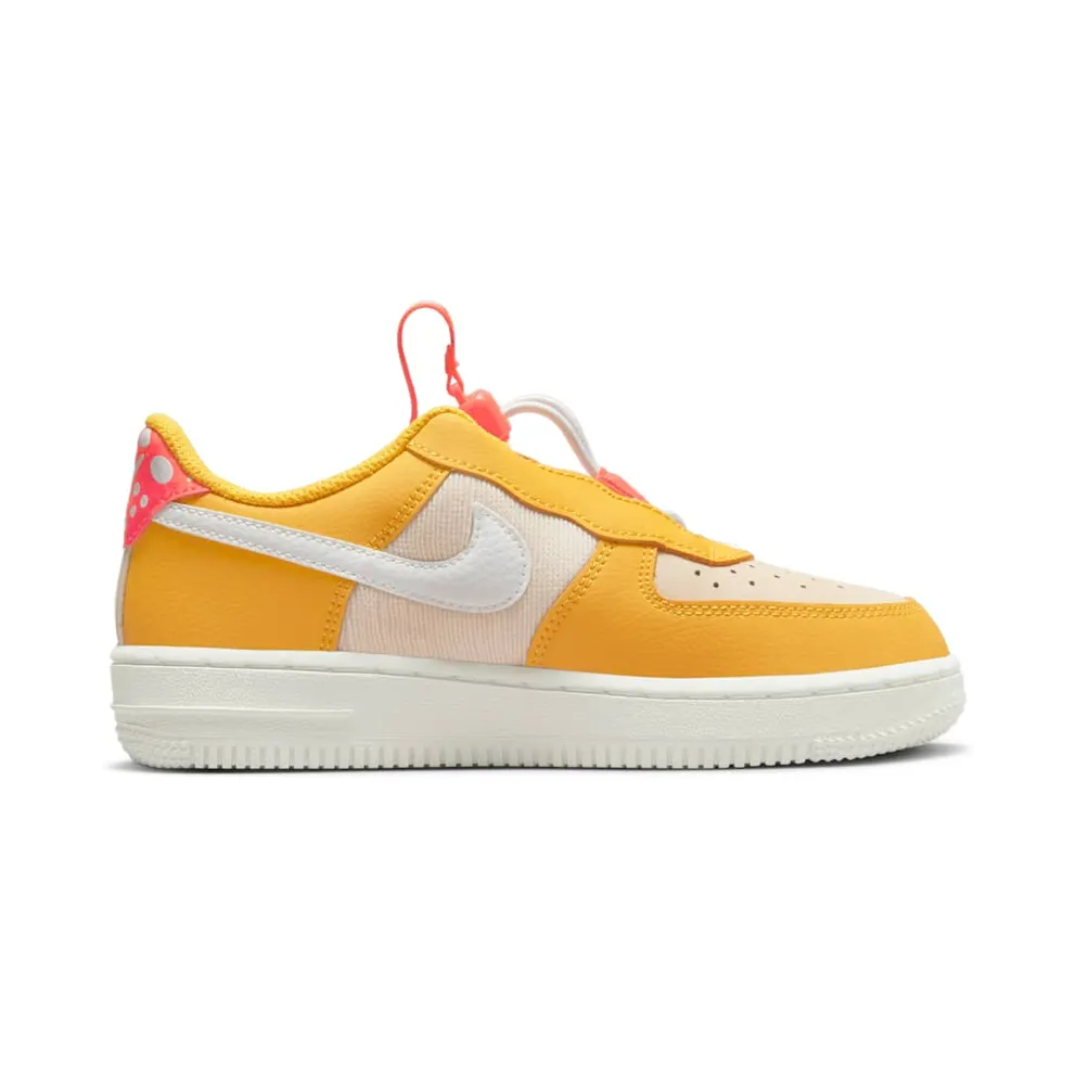 Nike Force 1 Toggle SE Younger Kids’ Yellow (DQ0365-700)