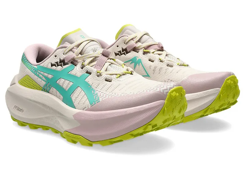 ASICS TRABUCO MAX 5 “Mineral Beige / Aurora Green” (1012B937-250)