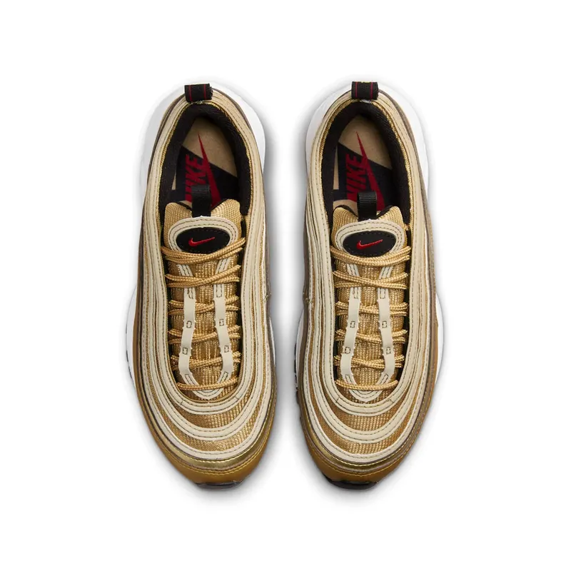 Nike Air Max 97 Metallic Gold (GS) (2017/2018) Metallic Gold/Varsity Red-White-Back (918890-700)