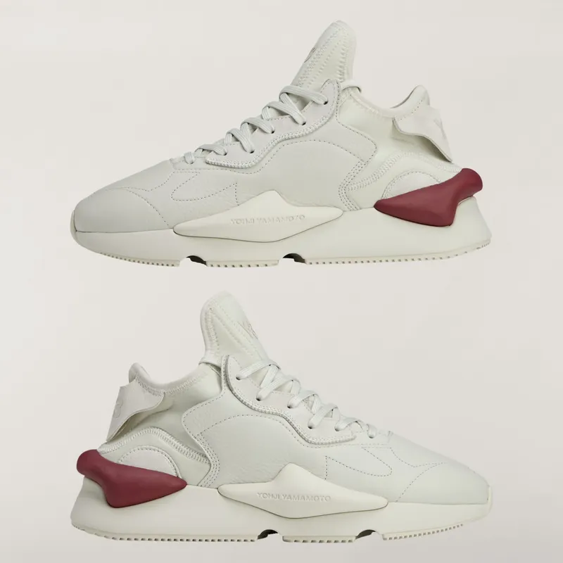 Adidas Y-3 Orbit Grey / Orbit Grey / Collegiate Burgundy (JR4201)