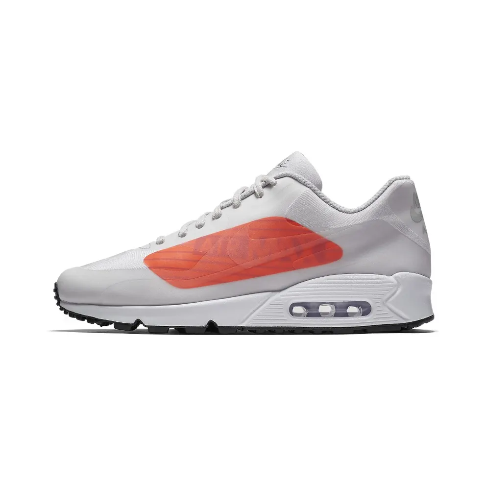 Nike Air Max 90 NS Big Logo Crimson Natural Grey/Bright Crimson (AJ7182-001)