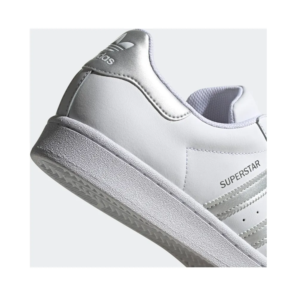 Adidas Superstar Cloud White / Silver Metallic / Cloud White (FX2329)