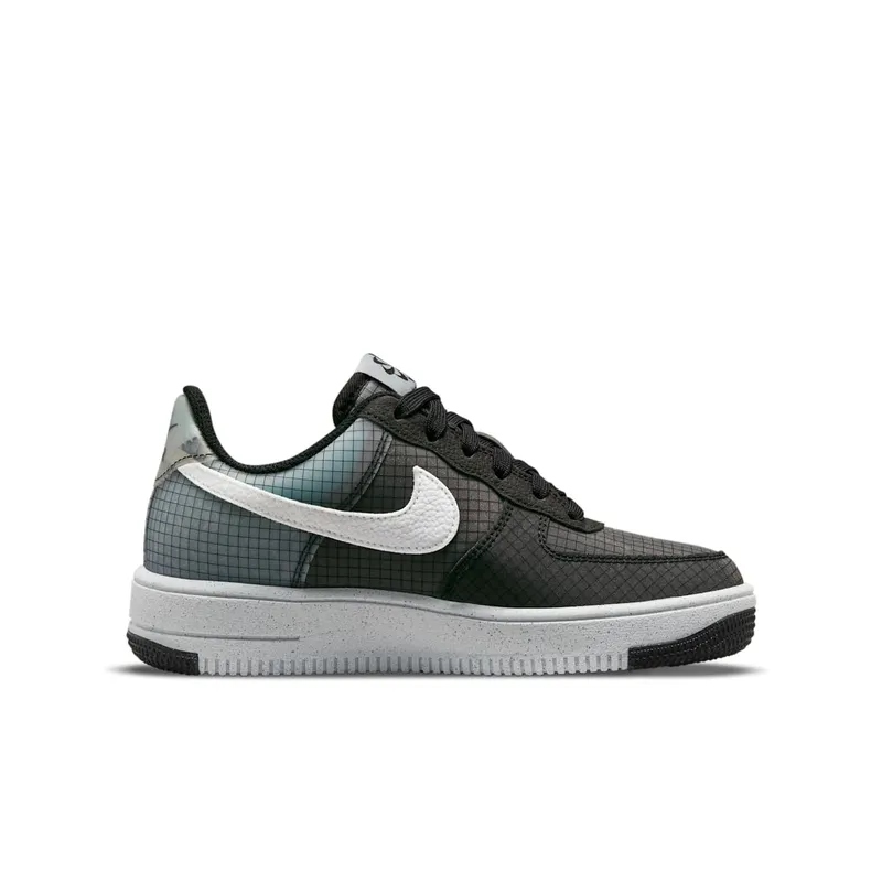 Nike Air Force 1 Crater Older Kids’ Black 50% Sustainable Materials (DC9326-001)