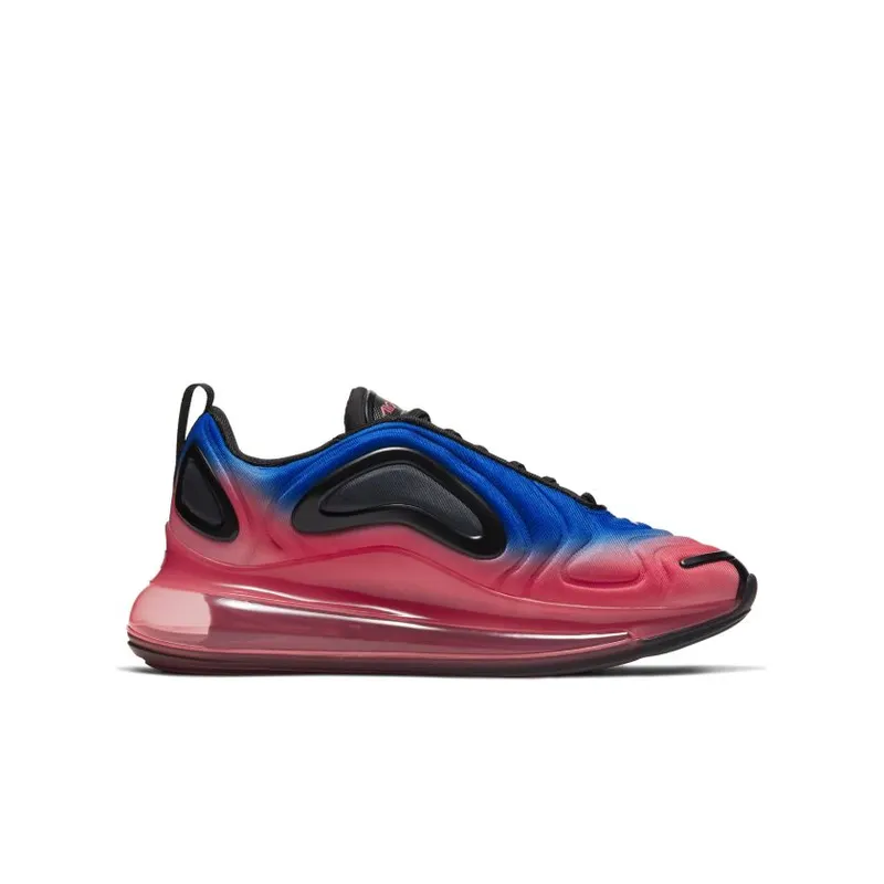 Nike Air Max 720 Flash Crimson Racer Blue (GS) Black/Flash Crimson-Racer Blue (AQ3196-013)