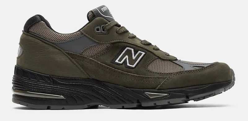 New Balance 991 MiUK Olive Tan (M991FDS)