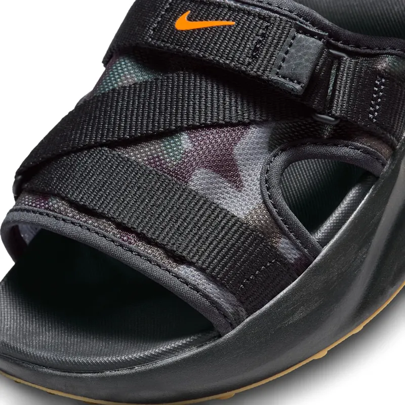 Nike Air Max Sol Sandal “Black / Gum Light Brown / Cargo Khaki / Vivid Orange” (FJ5446-010)