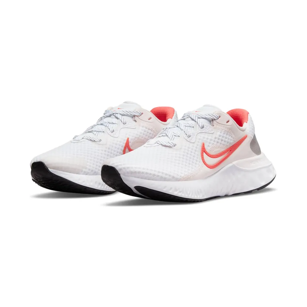 Nike Renew Run 2 “White / Light Soft Pink / Black / Magic Ember” (CU3505-105)