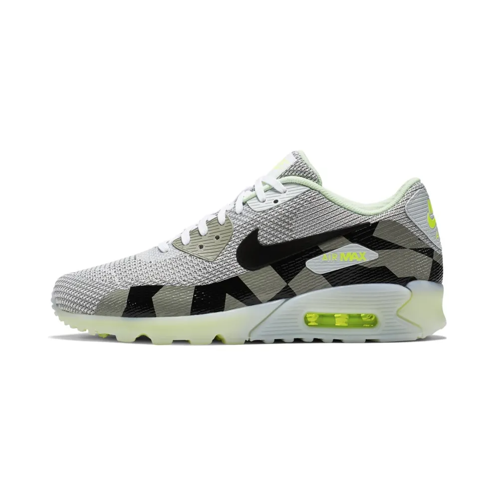 Nike Air Max 90 Ice Jacquard White/Black-Grey Mist (744553-100)