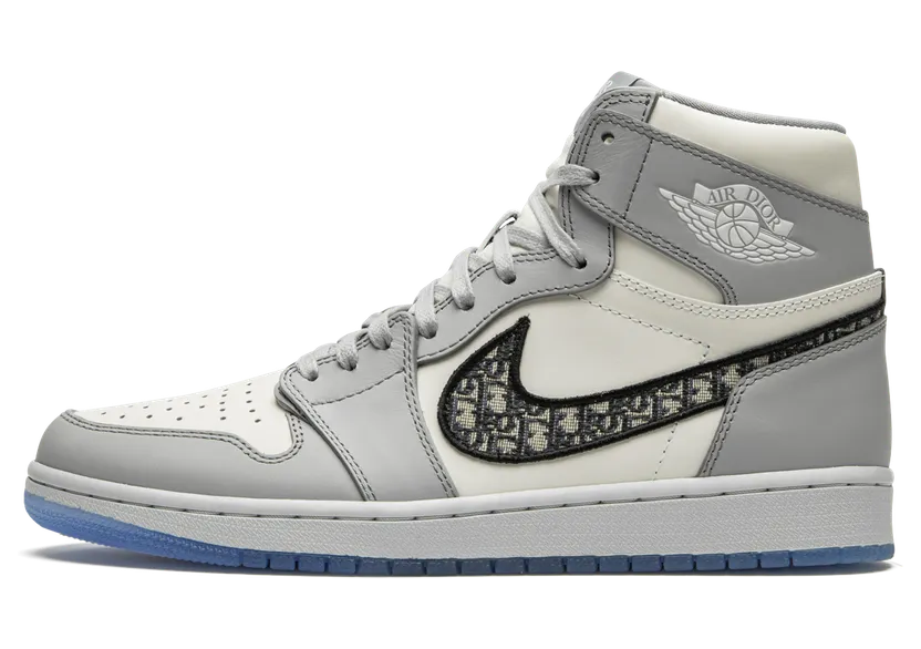 Dior x Air Jordan 1 High OG Wolf Grey/Sail/Photon Dust/White (CN8607-002)