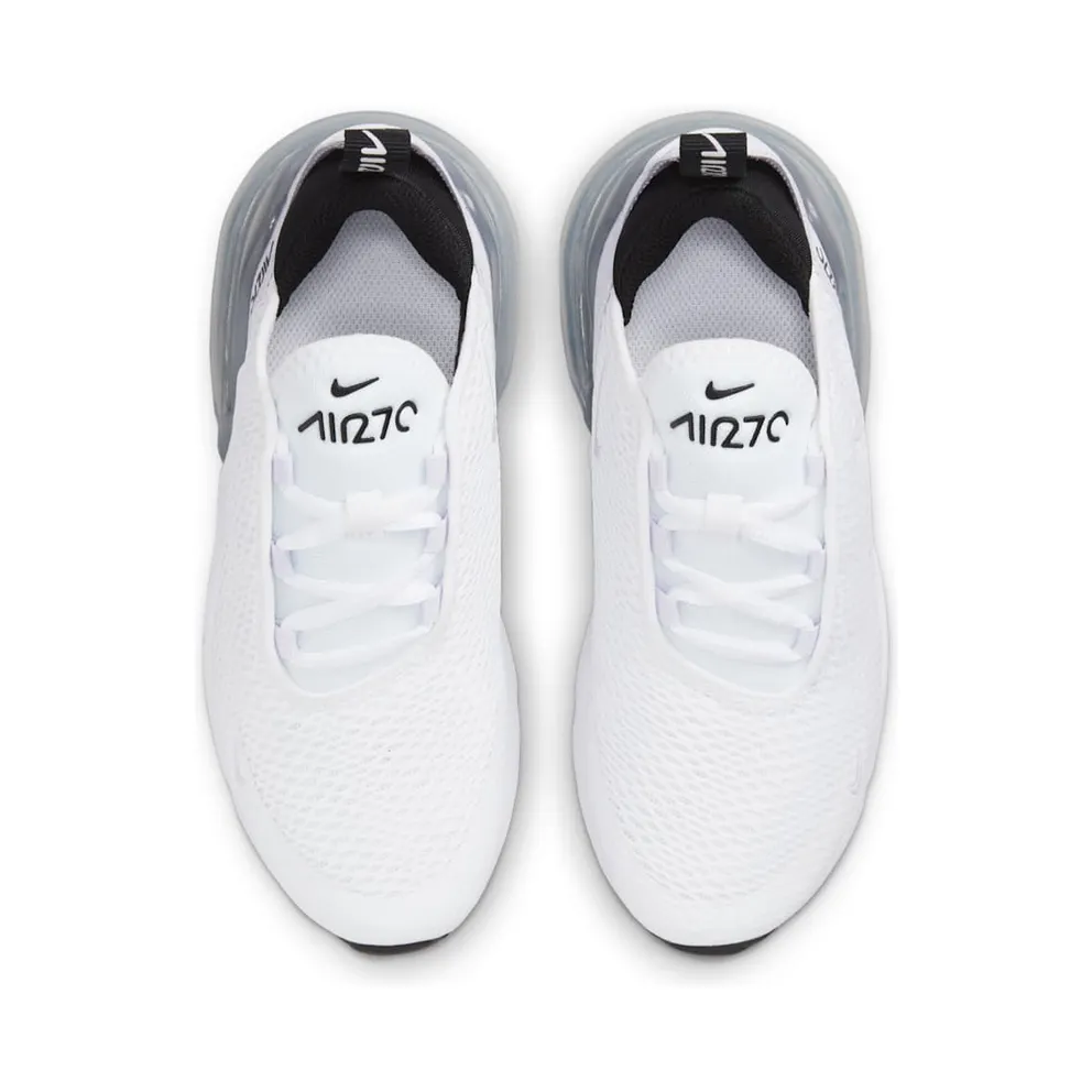 Nike Air Max 270 “White / Black / Metallic Silver / Pure Violet” (AO2372-159)