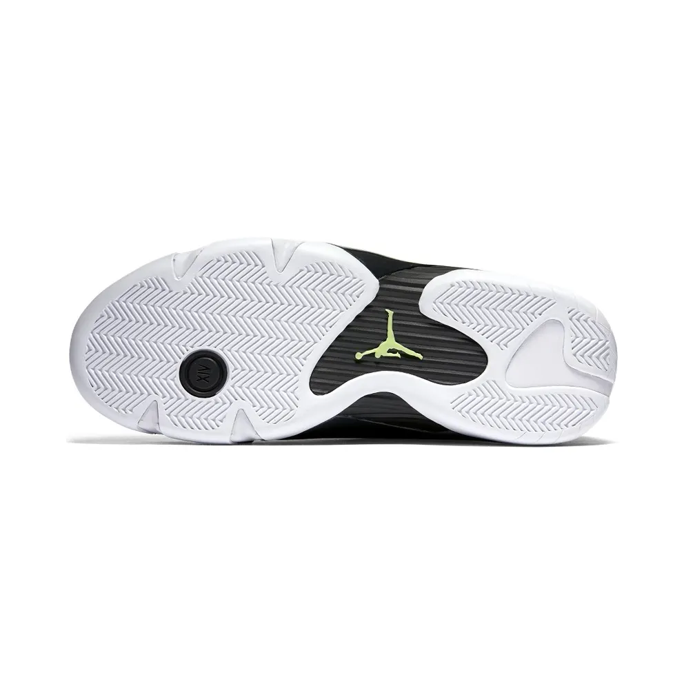 Jordan 14 Retro Indiglo (2016) Black/White-Indiglo (487471-005)