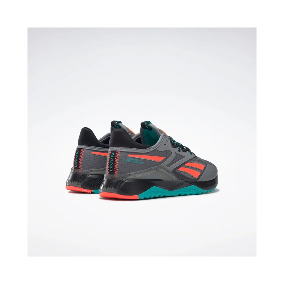 Reebok Nano X2 TR Adventure Pure Grey 5 / Core Black / Classic Teal (GY8905)