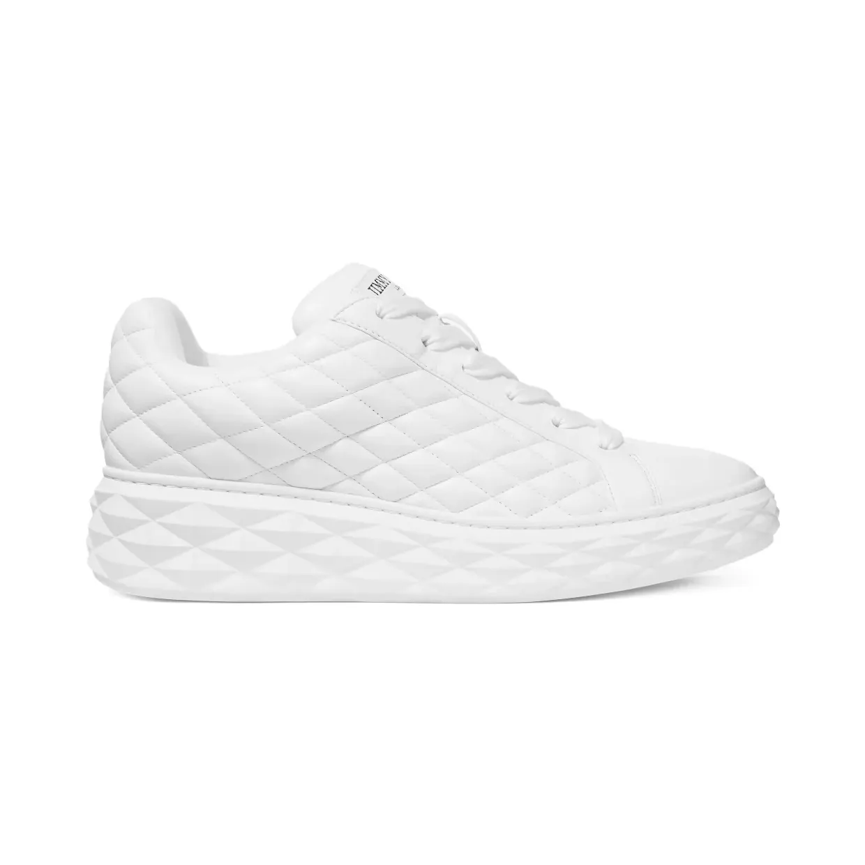 Jimmy Choo Diamond Maxi M low-top “White” (DIAMONDMAXISQMIMH)