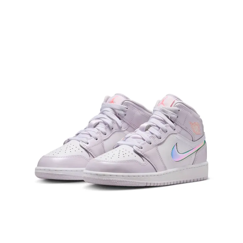Air Jordan One Mid Barely Grape / White / Atomic Pink (IM4419-500)