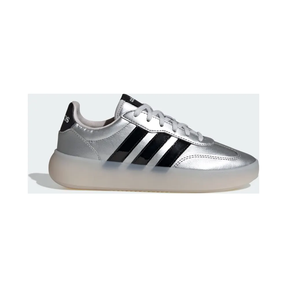 Adidas BARREDA DECODE Shoes Silver Metallic / Core Black / Chalk White (JR7224)