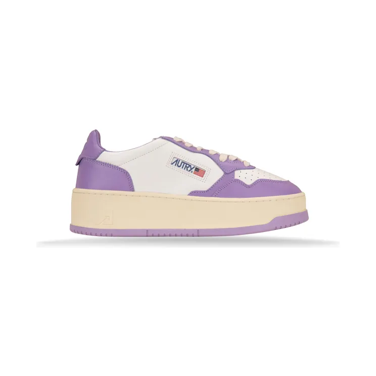 Autry Platform “White/Purple” (PTLW WB43)