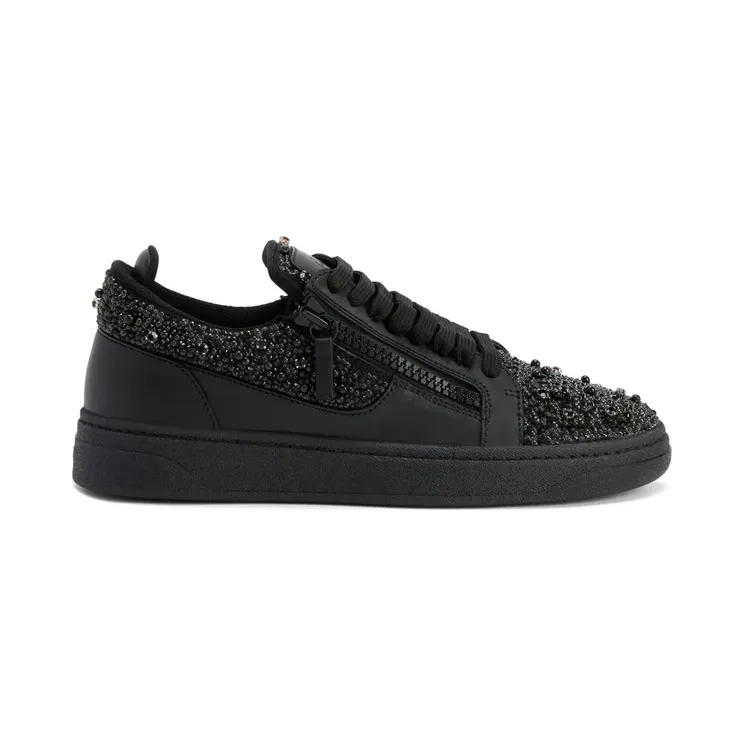 Giuseppe Zanotti GZ94 mit doppeltem Reißverschluss “Black” (RM50029001)