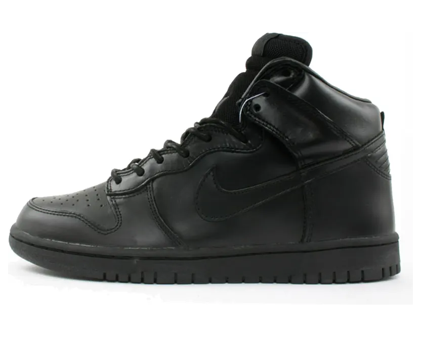 Nike Dunk High Premium Black Leather (2003) (307735-001)