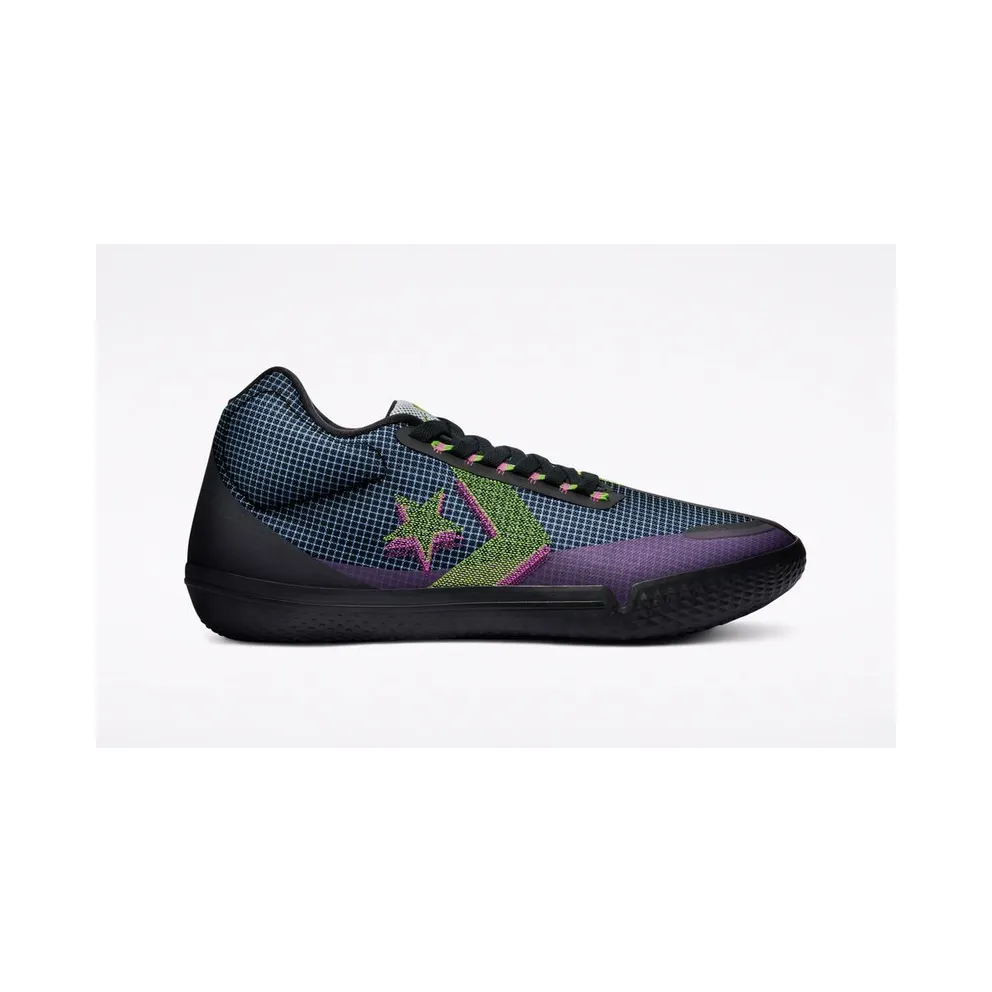 Converse All Star Pro BB Soundwave Mid Black/White/nightfall Violet (170763C)