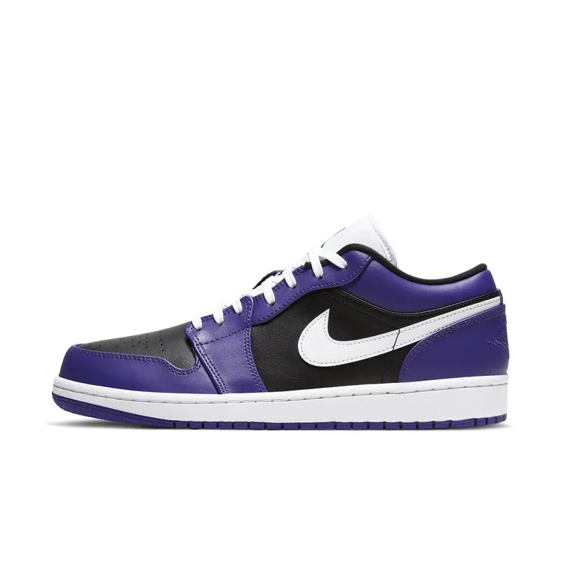 Air Jordan 1 Low Court Purple Black (2020) (553558-501)