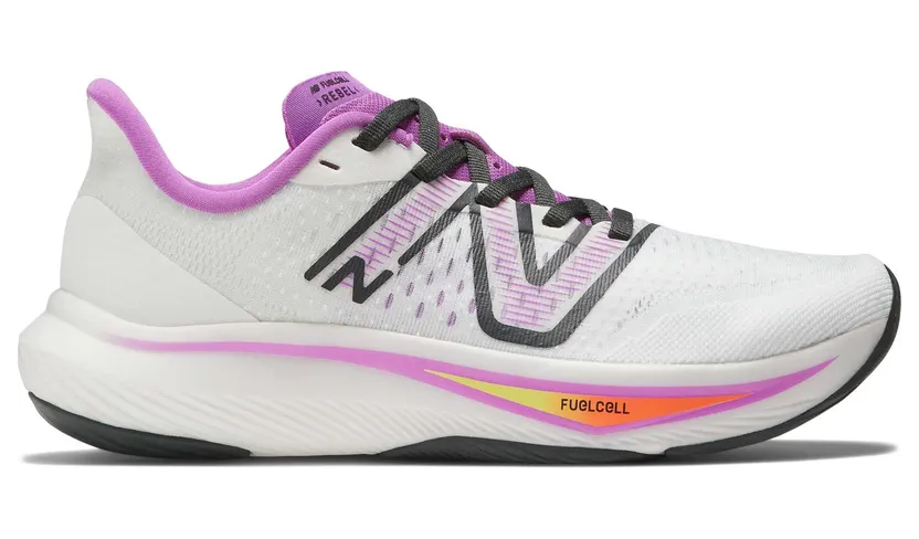 New Balance FuelCell Rebel v3 Weiß/Rosa/Grau (WFCXCW3)