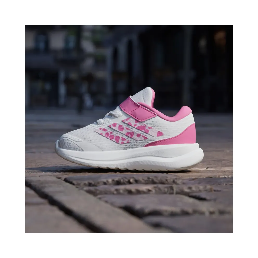 Adidas RUNFALCON 6 Shoes PEUTERS Core White / Distilled Pink / Pink Fusion (KI2654)